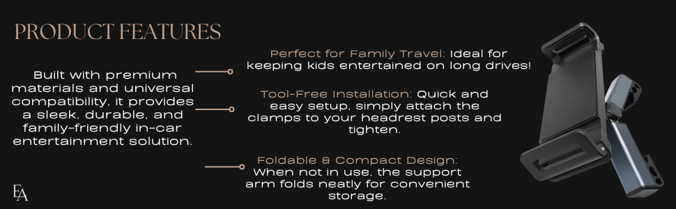 Car Tablet Holder