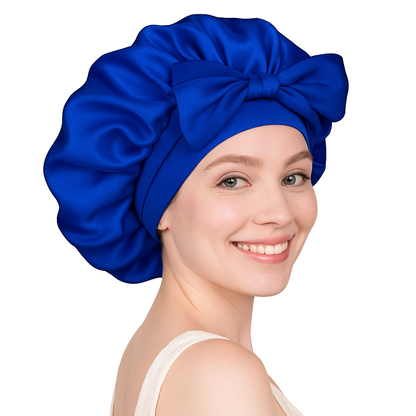 Satin Tie Bonnet